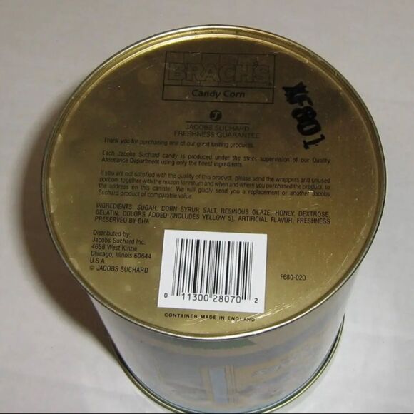 LOONEY TUNES SCHOOL BUS BRACH'S CANDY CANISTER - METAL - 1989 - Picture 6 of 7